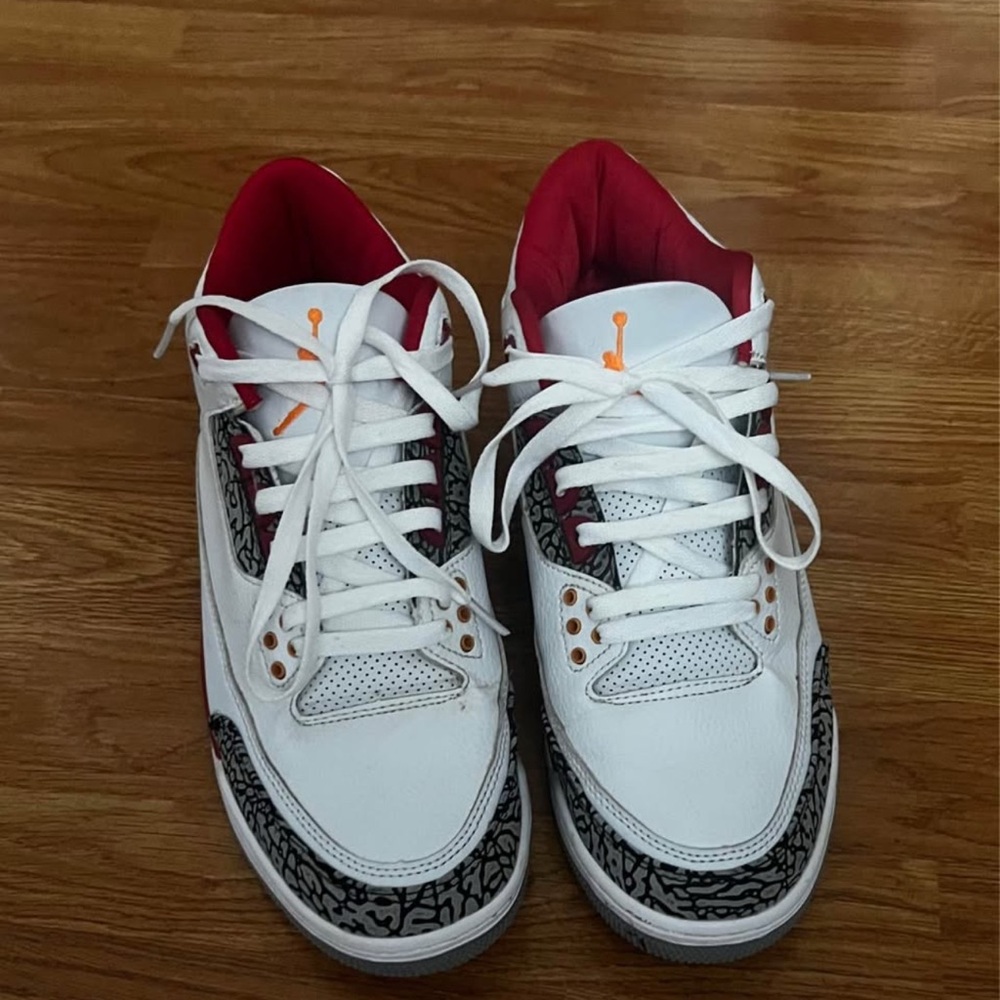 Air Jordan’s 3 fire red Sneakers